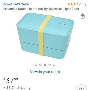 Takenaka Bento Box Packable Lunch Kit